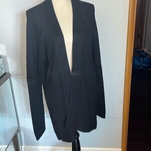 Calvin Klein Women's Black Cardigan size XL